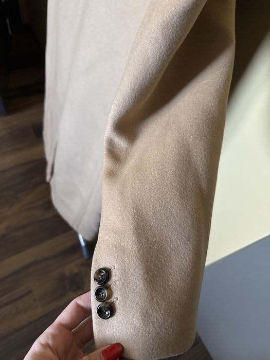 Вълнено палто Mango