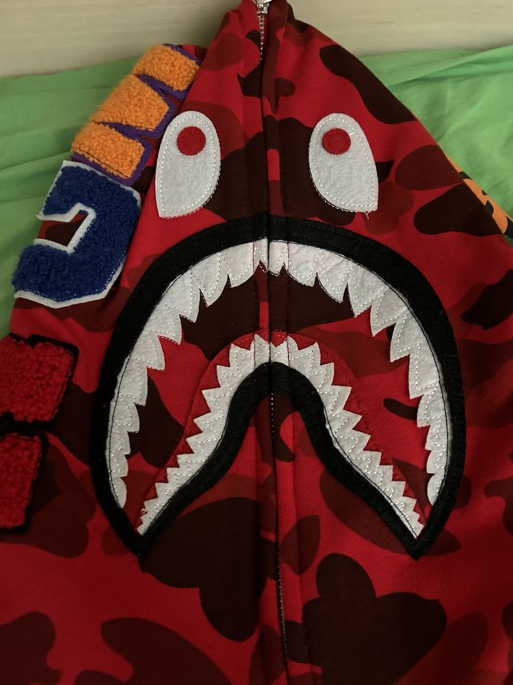 bape sta zip up hoodie