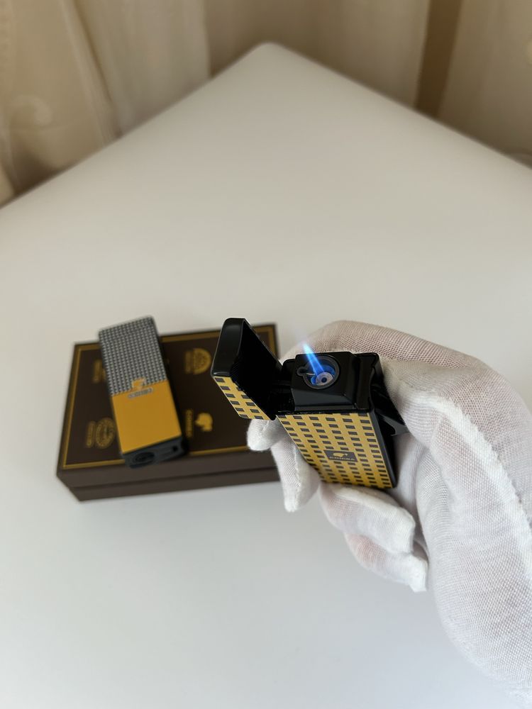 Луксозни запалки Cohiba – 2 модела, турбо пламък