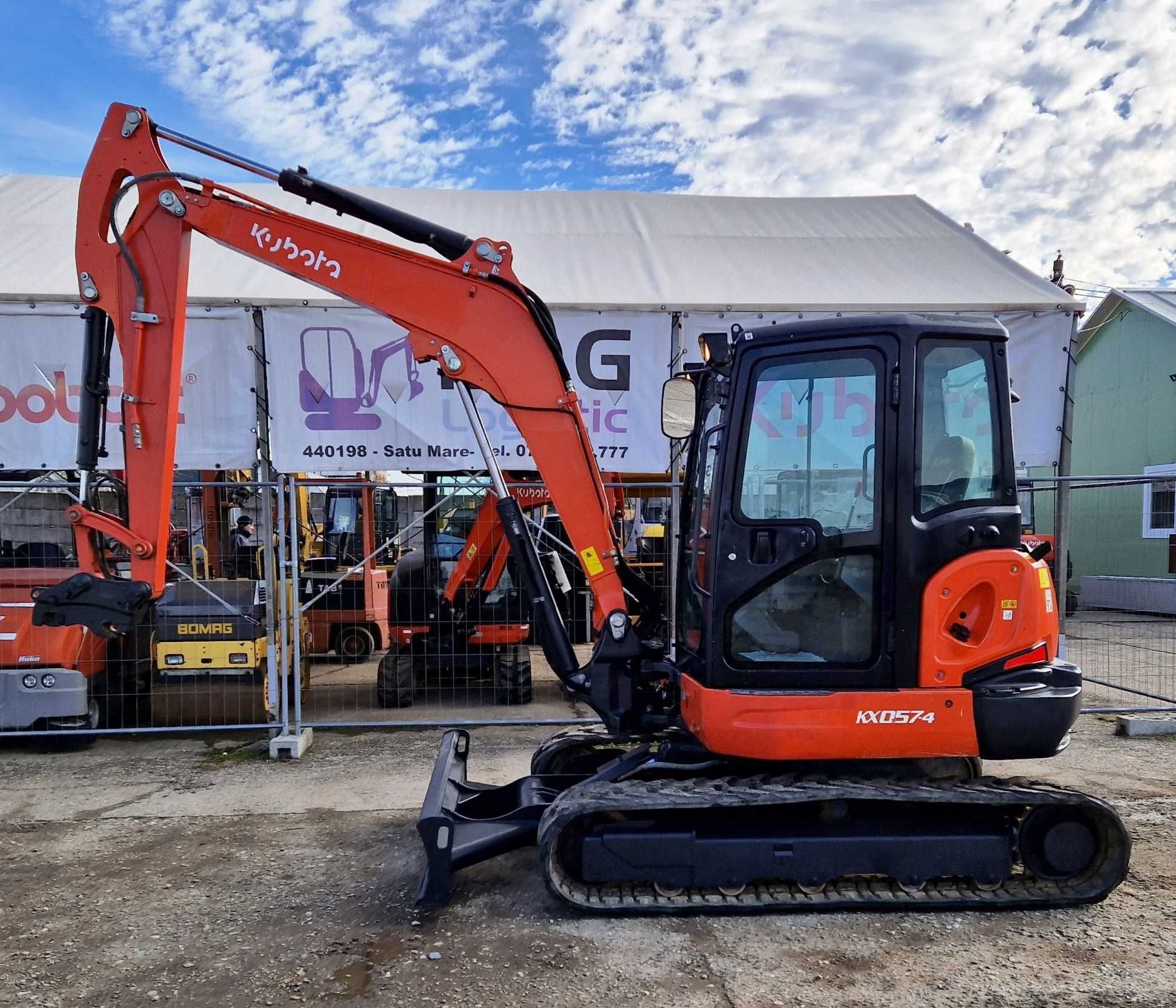 miniexcavator Kubota KX057