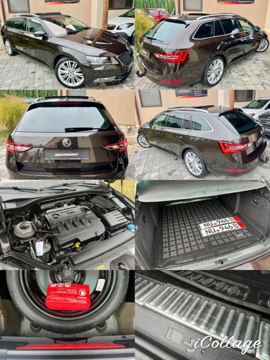 Skoda Superb 2.0 TDI DSG 4x4*190 CP*DSG*Led*Panoramic*Keyless*Distroni