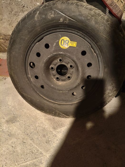 Chevrolet captiva запасной баллон