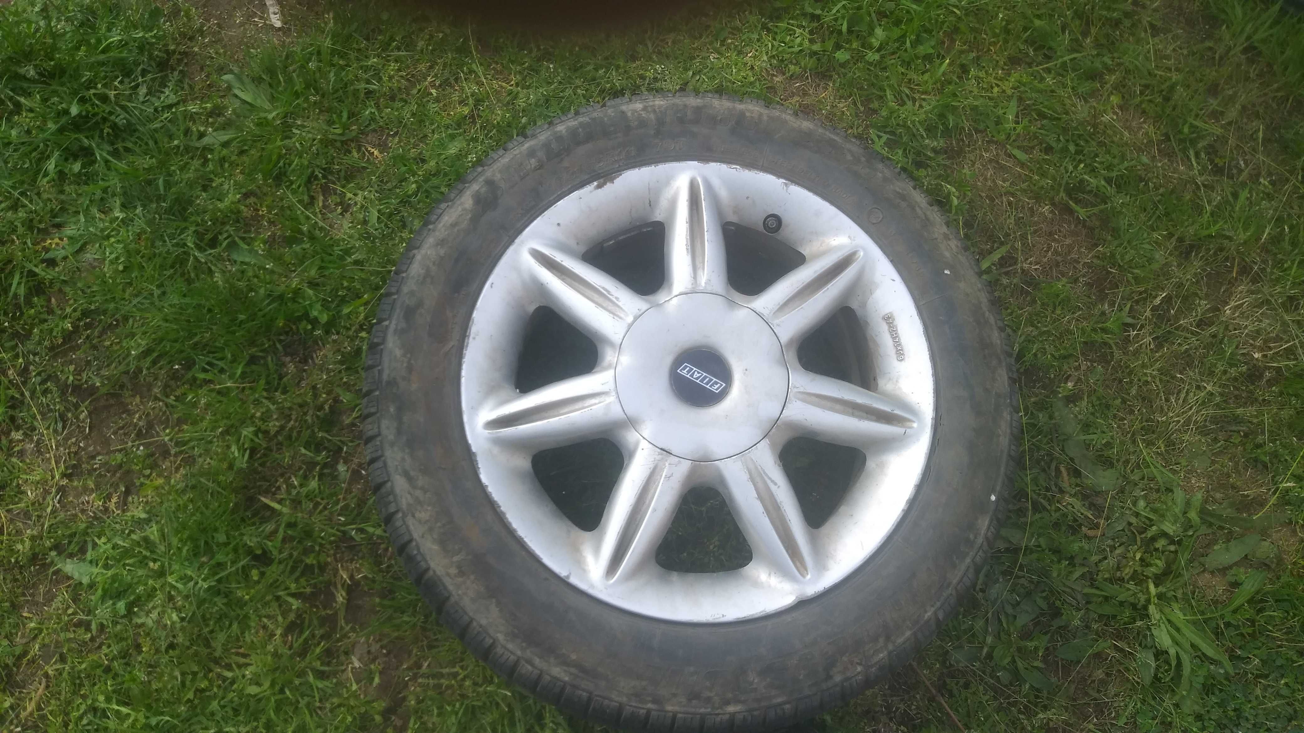 Джанти за Fiat Punto 14" със зимни гуми Bridgestone + резервна гума