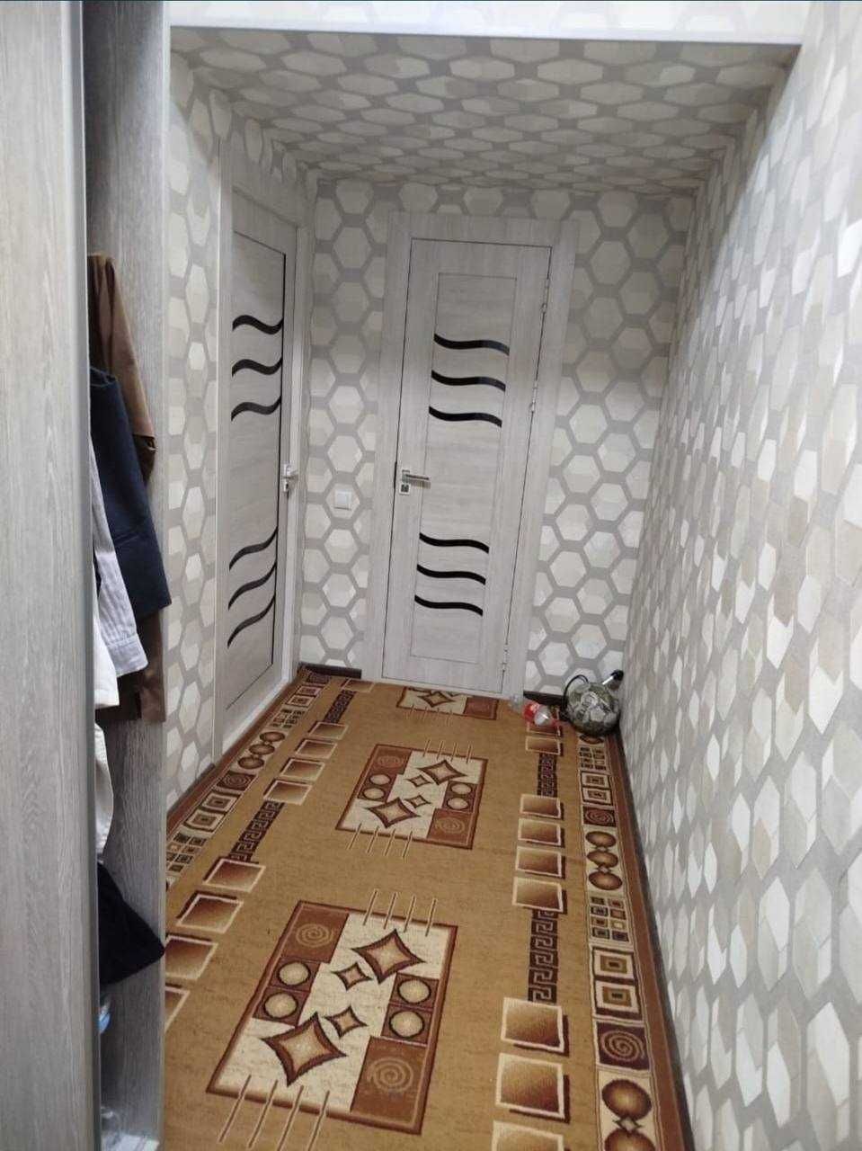 2 хоналик килинган 4 этаж янги дом, горгаз саодат