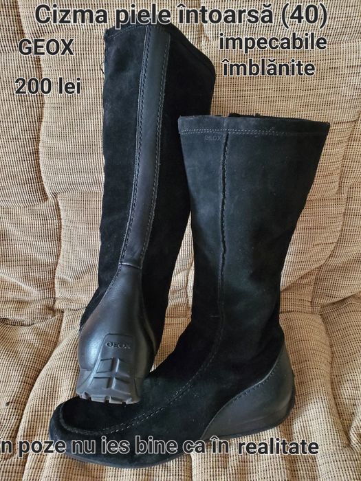 Cizme,ghete damă(piele naturală)