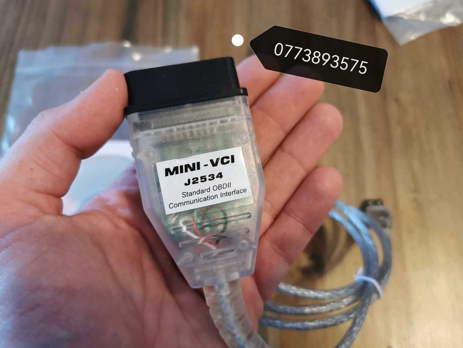 Diagnoza Mini VCI J2534 tester auto TIS Techstream masina