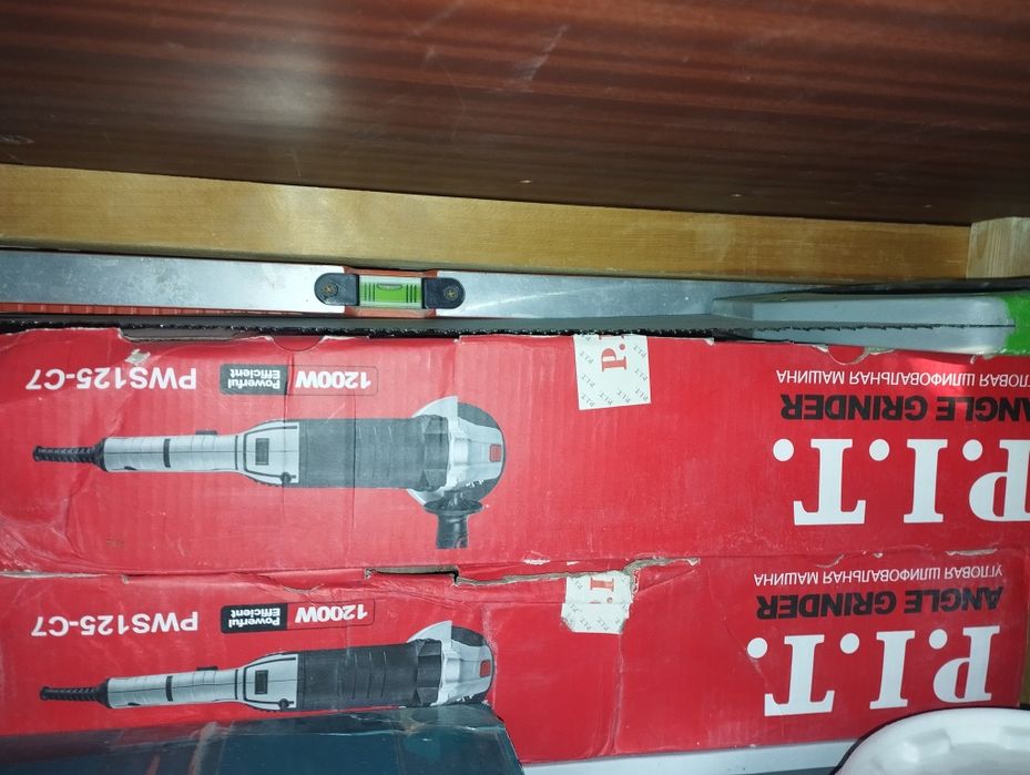 Болгарка pit 125 новый коробке продаю 400 тысяч