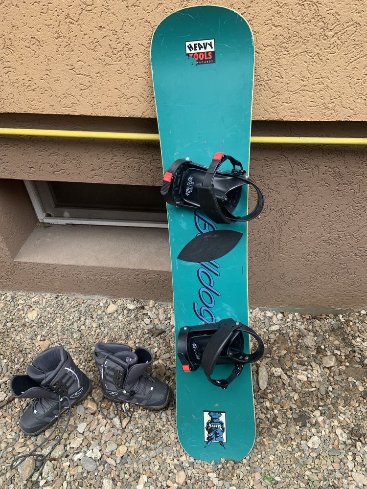 Placa snowboard + boots 40,5