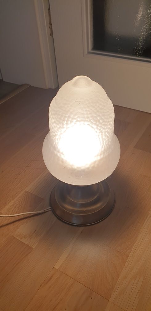 Aplica plafoniera lampa vintage colectie alama sticla Germania 1930