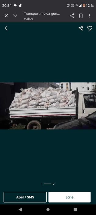 Debarasării transport moloz