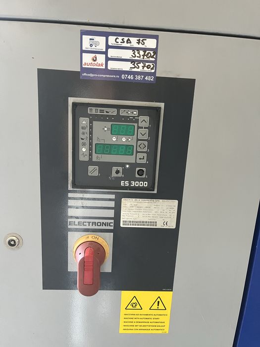 Compresor cu surub 55 kw 8,7 mc/min