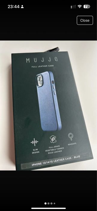 Husa piele mujjo iphone 14