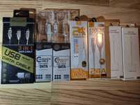 Lichidare! Bundle 12 x Accesorii incarcare(2 adaptoare bonus) sigilate