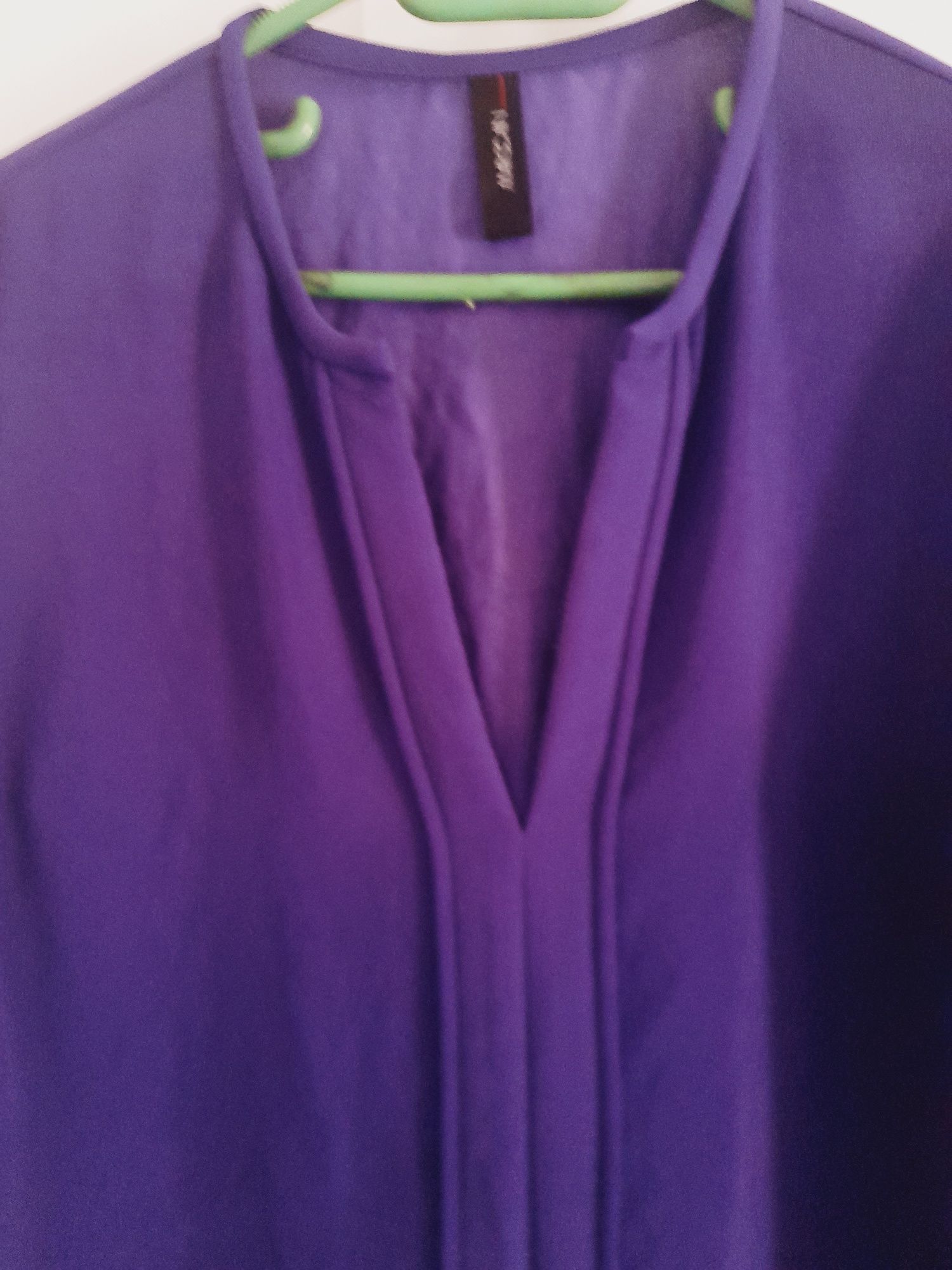 Bluza din voal violet