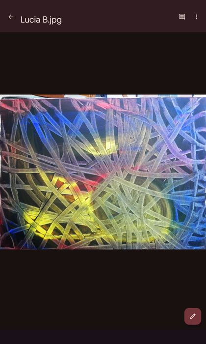Tablou pictura abstract