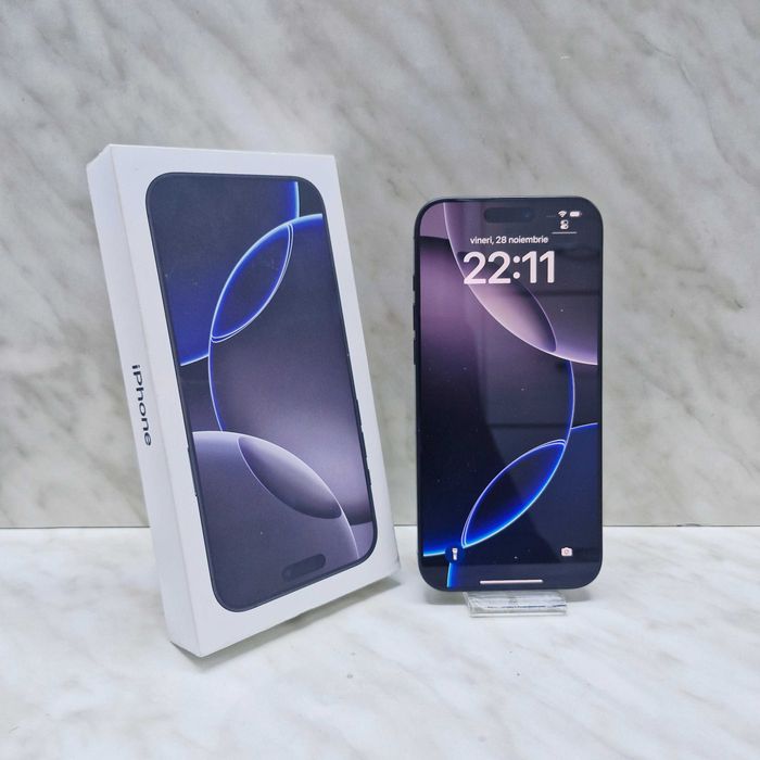 iPhone 16 Pro Max 256GB Garantie 100% Baterie Zeus Amanet Militari