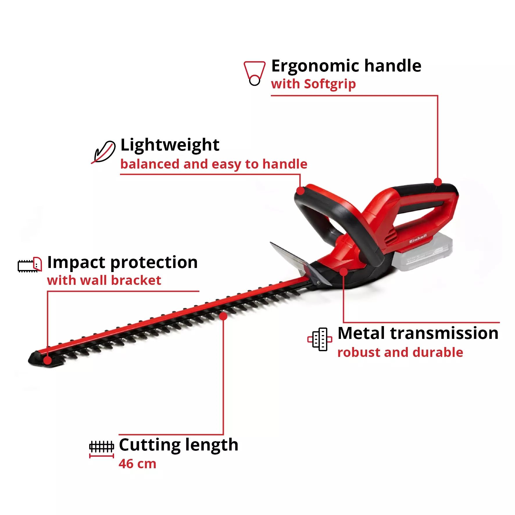Акумулаторен Храсторез EINHELL