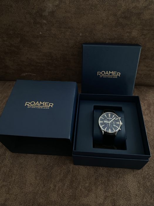 Часы швейцарского бренда Roamer. из коллекции Superior Chrono.