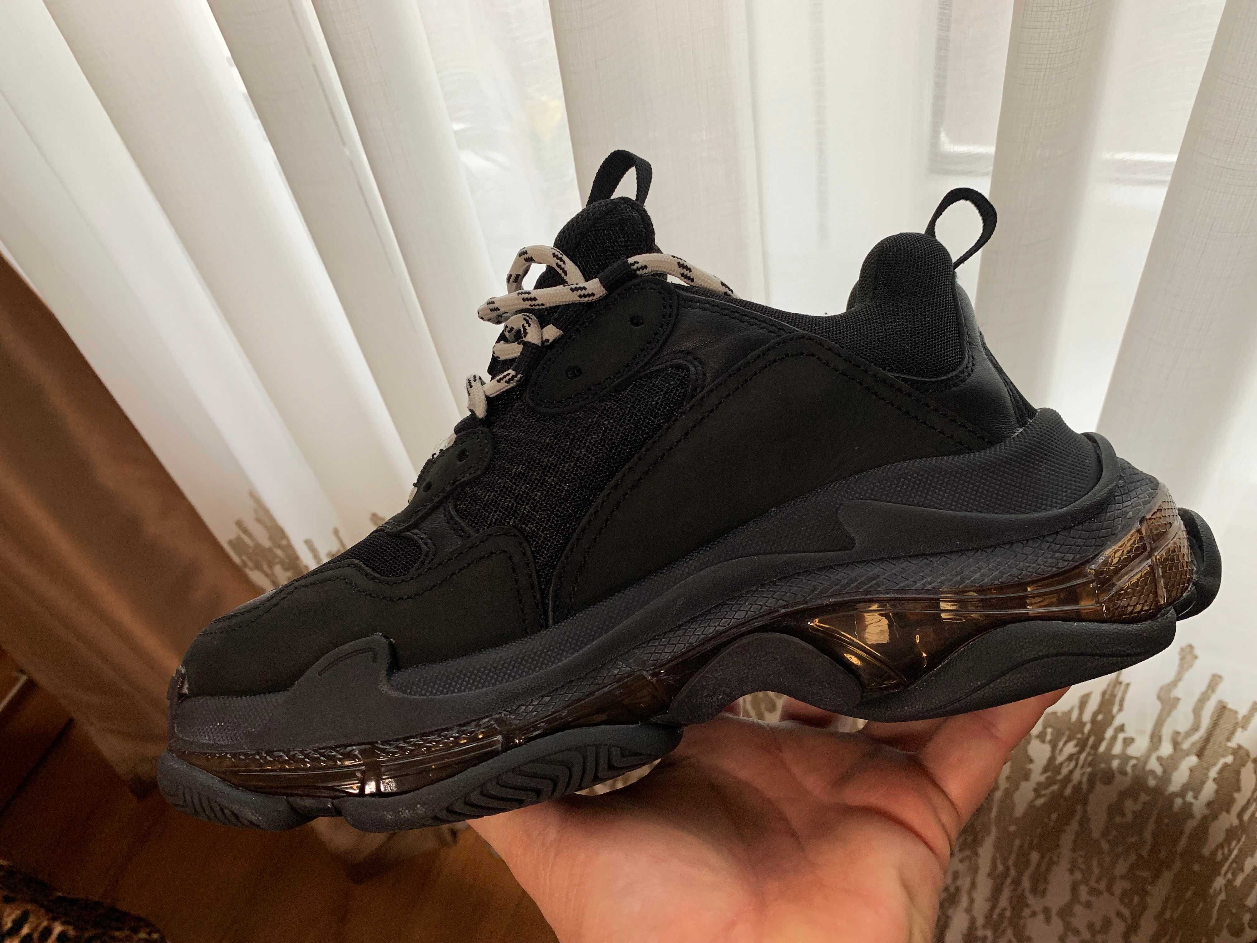 BALENCIAGA TRIPLE S_model Clear Sole_ORIGINALI_marime 43_noi_cutie