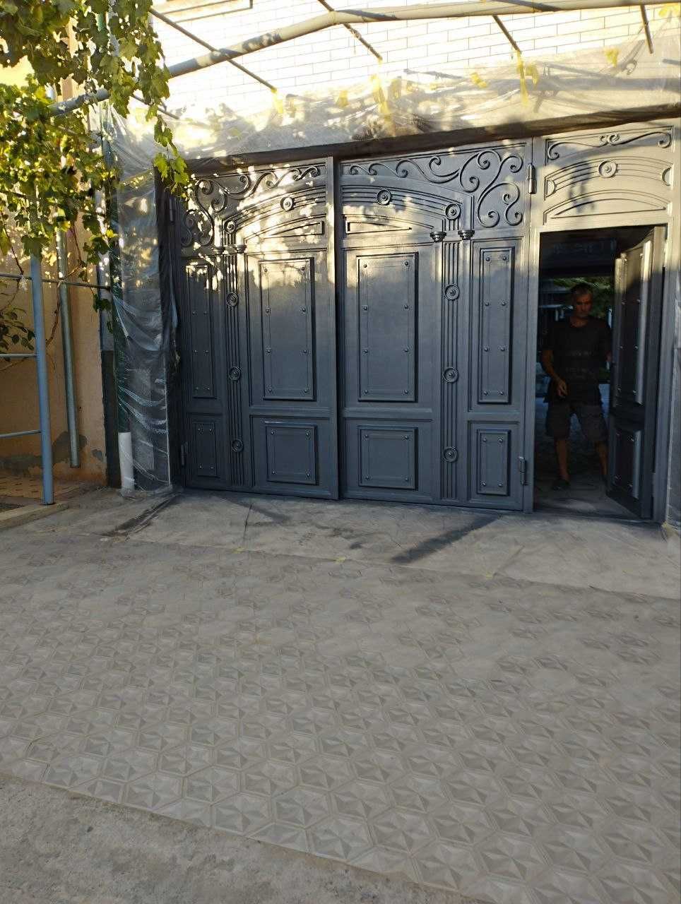 Ремонт ворот Шарниры Паук.Полная реставрация металлоконструкций