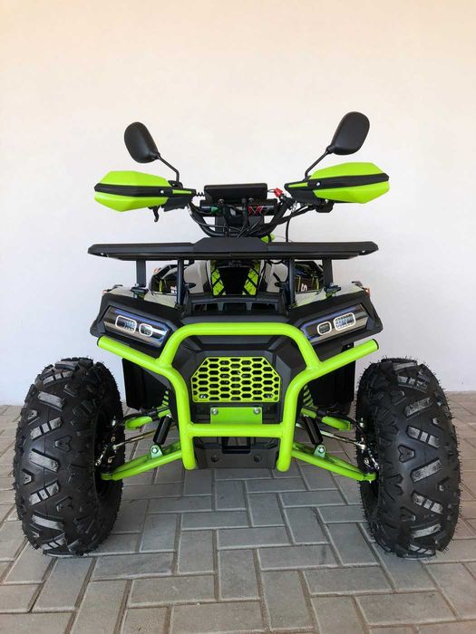 Atv NCX Angry 8" 125cc 4T benzina negru/verde