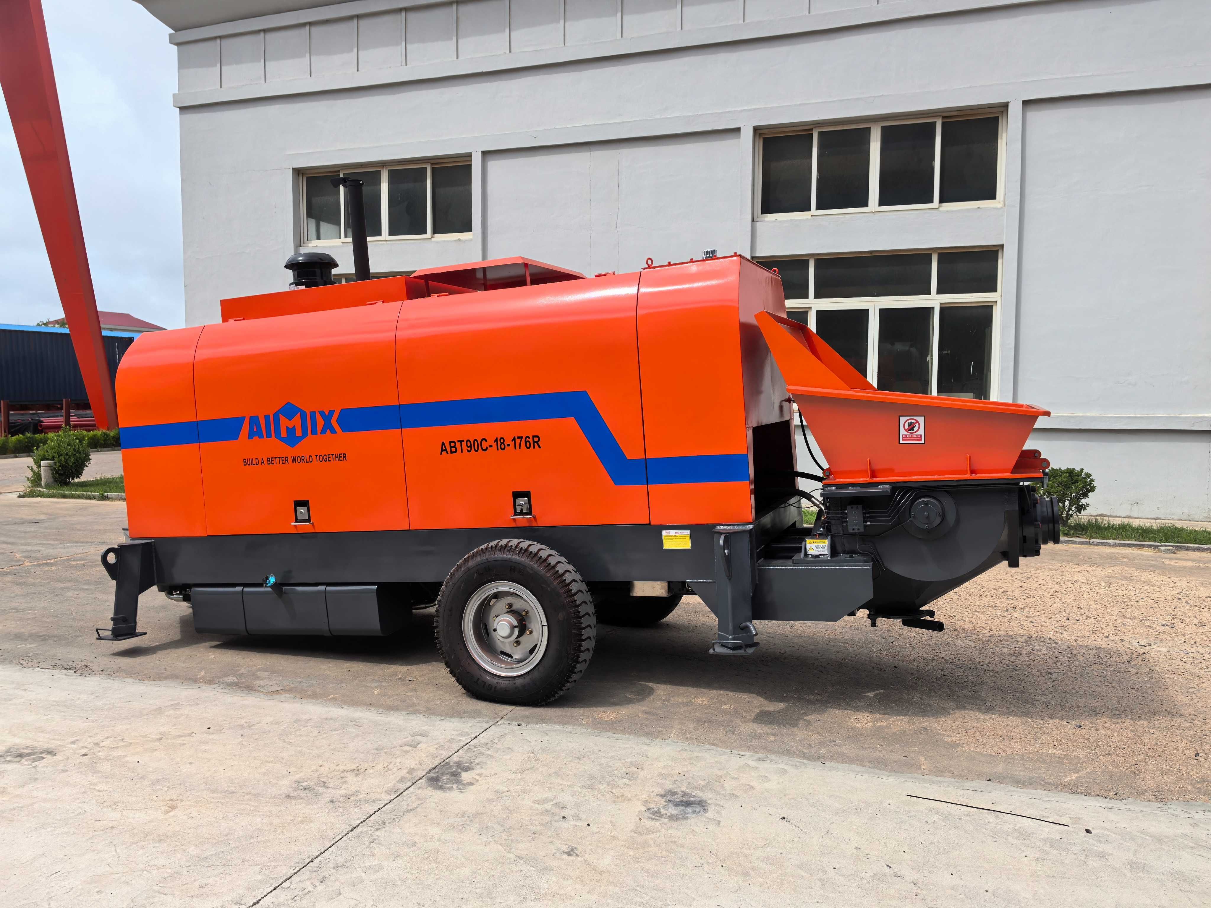 Дизельный бетононасос ABT90C-18-176R(90 кубовый)