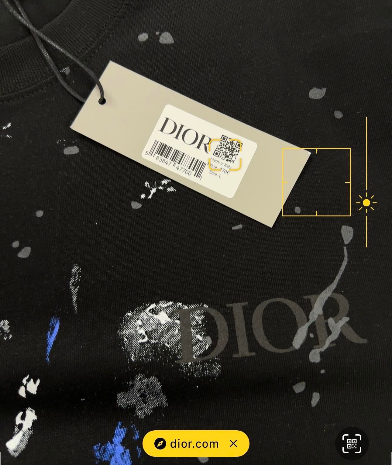 Christian Dior-Оригинална чисто нова мъжка тениска Л размер