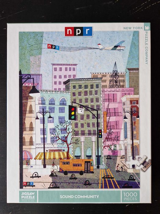 Пъзел 1000 части - Анимиран град, New York Puzzle