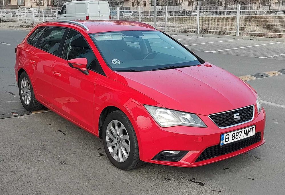Seat Leon 2015 / 1.6 TDi 105 Cp CLH / 185,000 Km