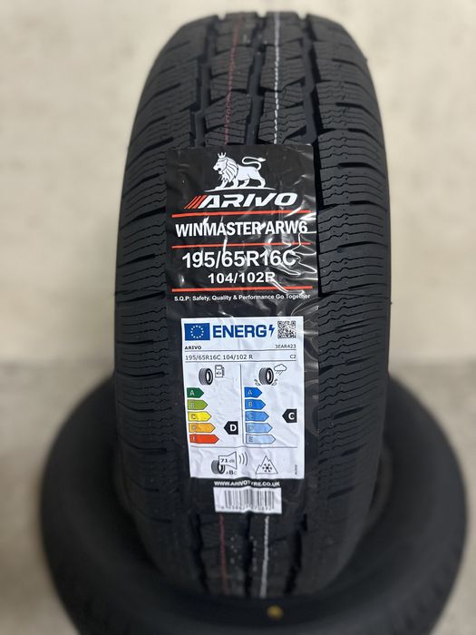 Нови зимни бусови гуми ARIVO Winmaster 195/65R16C 104/102R НОВ DOT