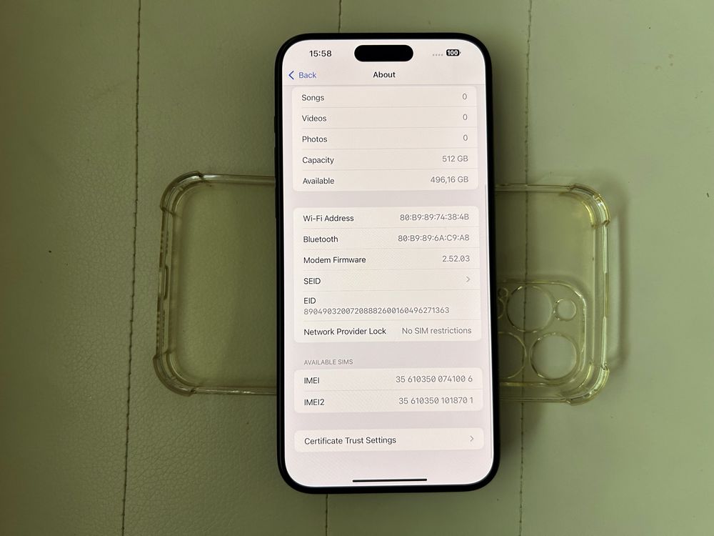 IPhone 15 Pro Max 512gb