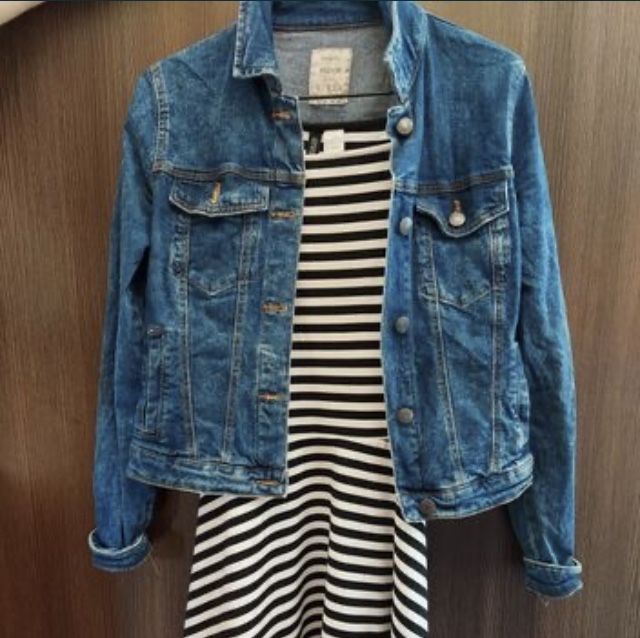 Дънково яке Bershka S
