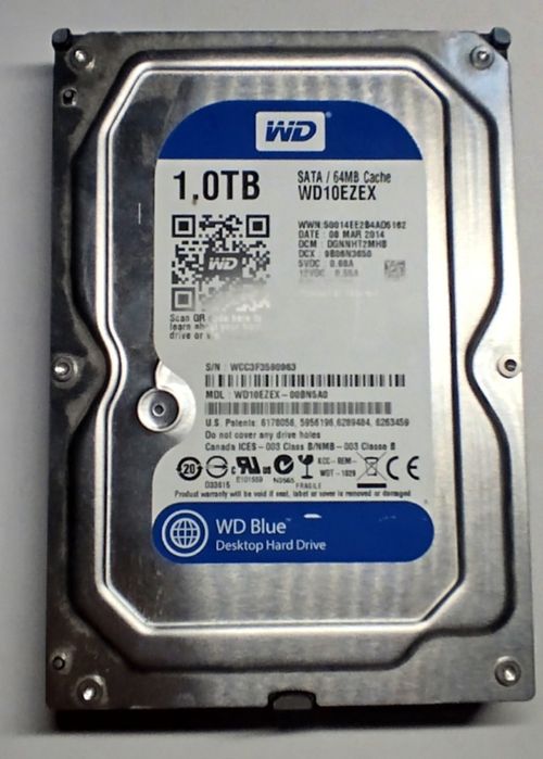 Hardisk 1 TB WD10EZEX Complet ca Nou