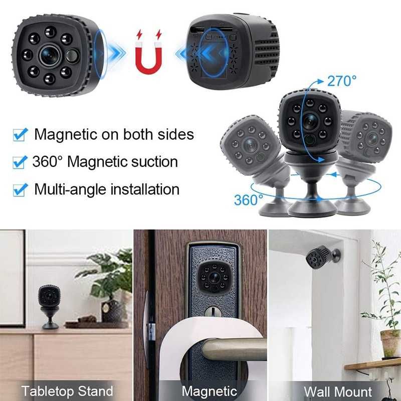 Camera spion , WIFI/IP, HD, control de la distanta, difuzor, alarma,