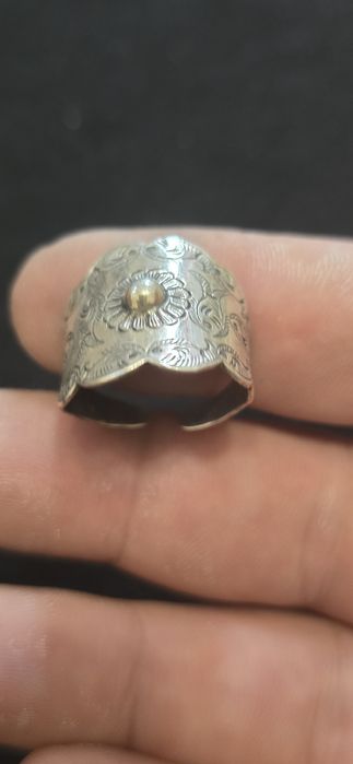 Inel argint reglabil