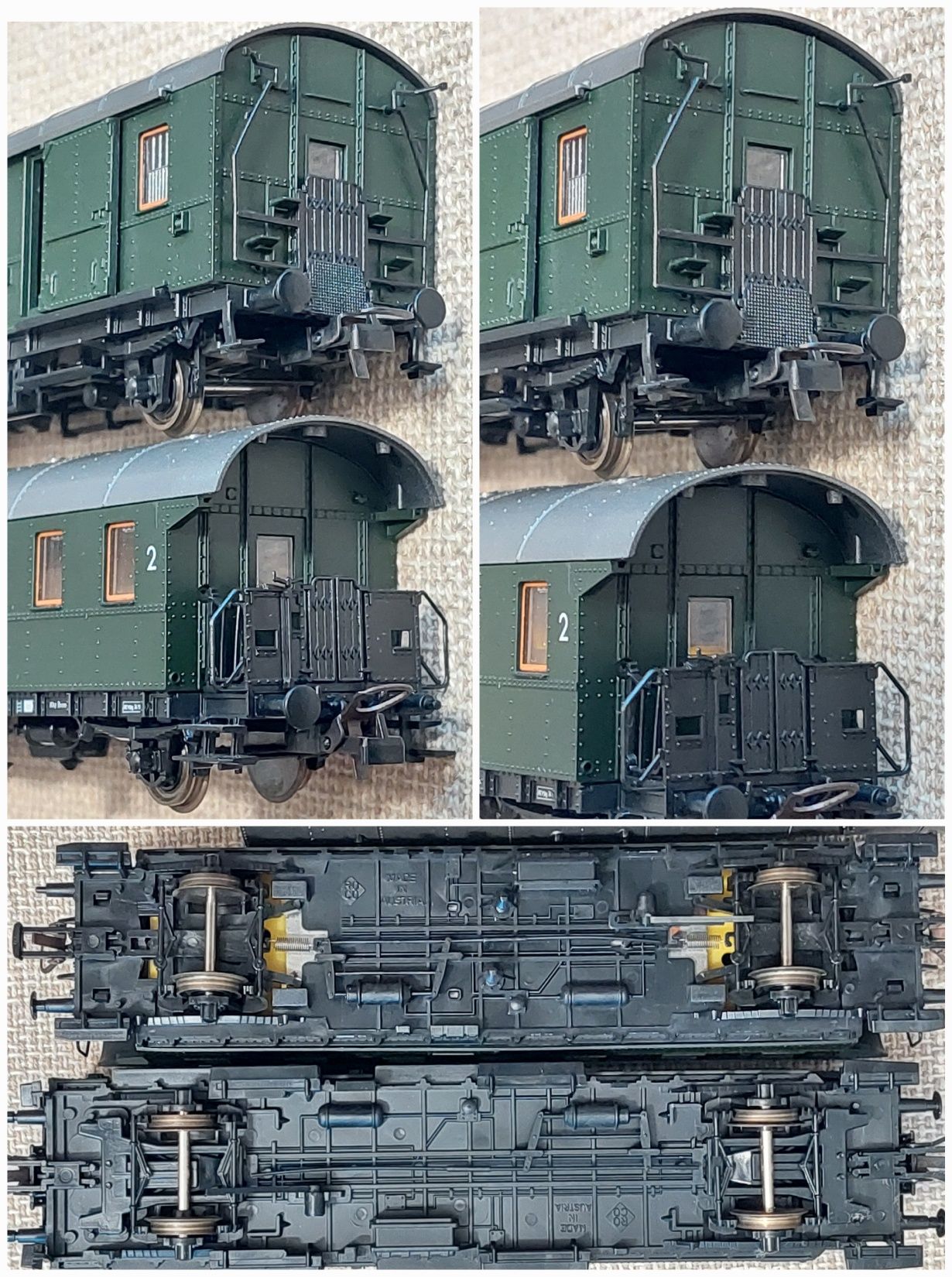 Roco Locomotiva electrica DB E 44, stare buna și vagoane Donnerbuchsen