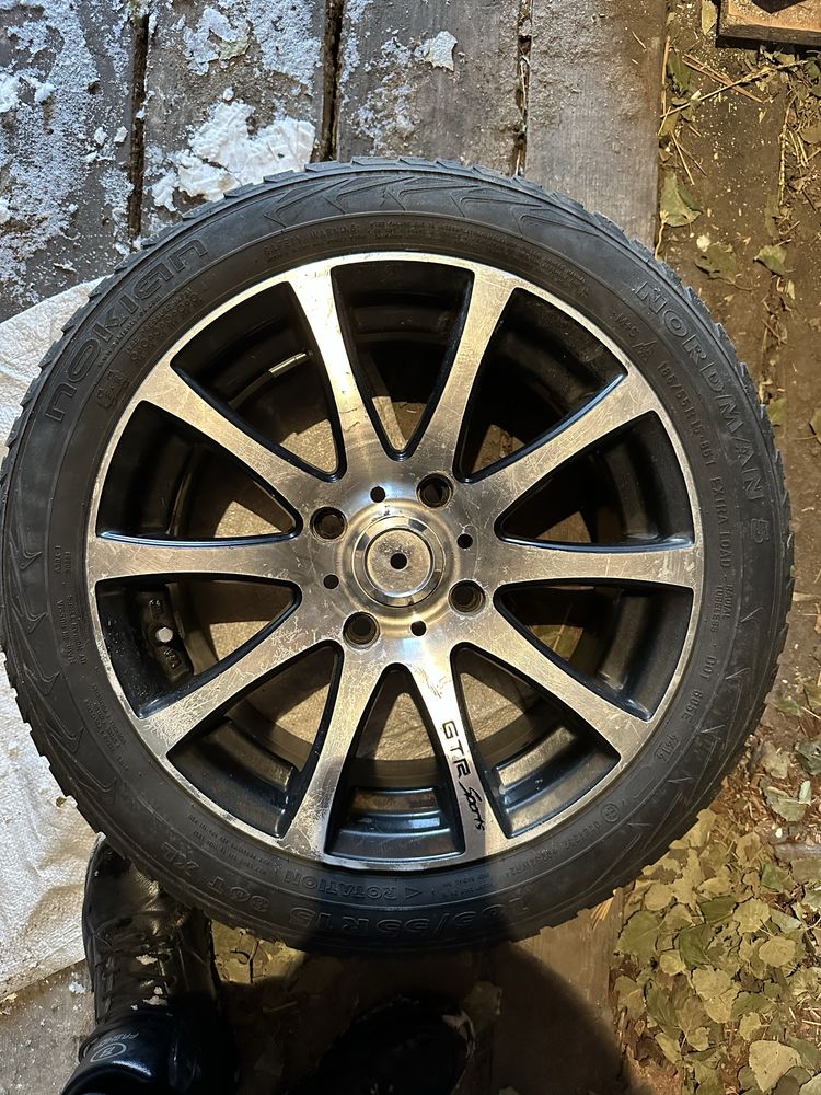 Продам комплект колес R15, разболтовка 4*114.3