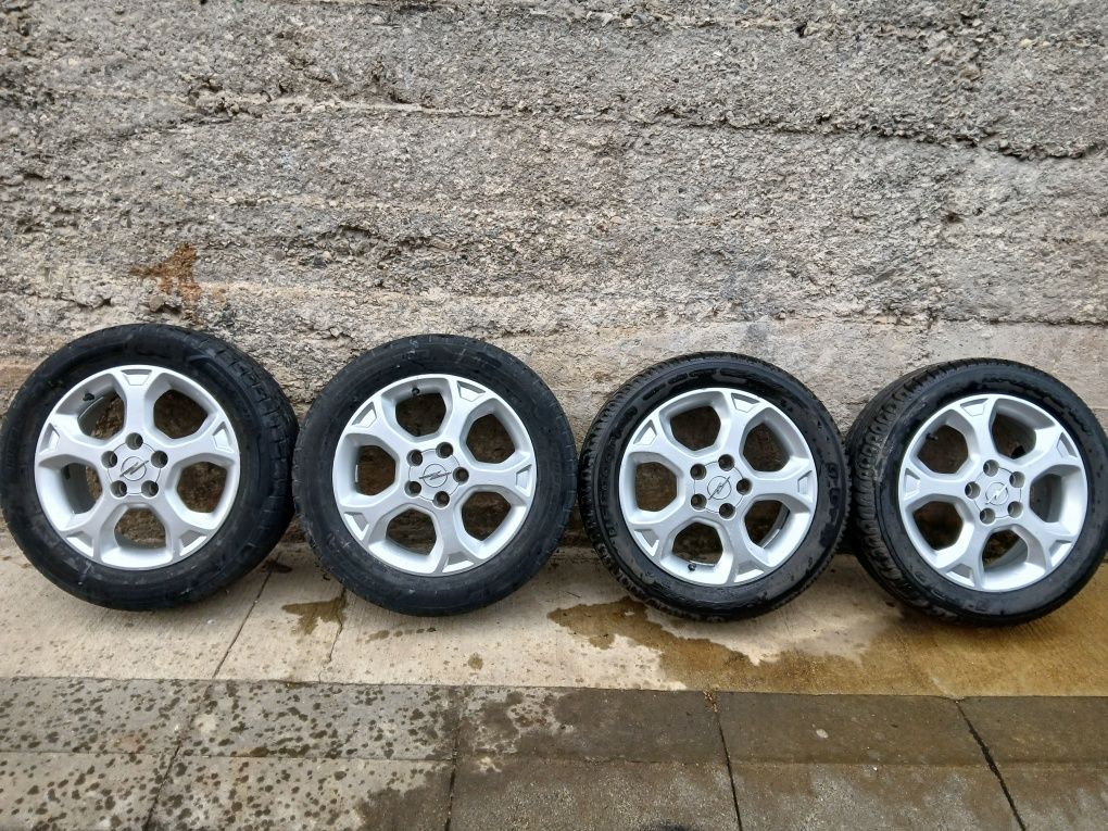 Оригинални Алу джанти 16цола за Opel astra.zafira.vectra.meriva.5×110.