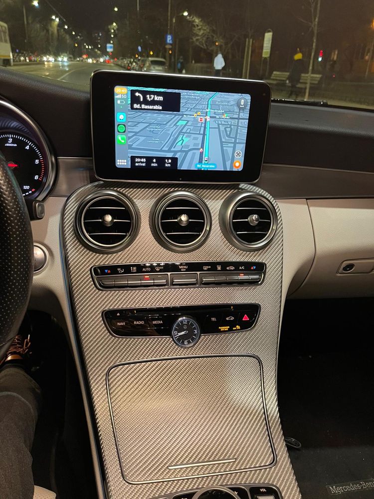 Apple Carplay & Android Auto Mercedes GLC x253 & C Class w205