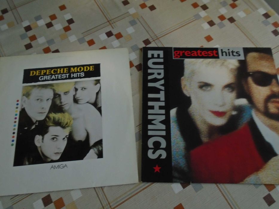 плочи Depeche mode и Eurythmics