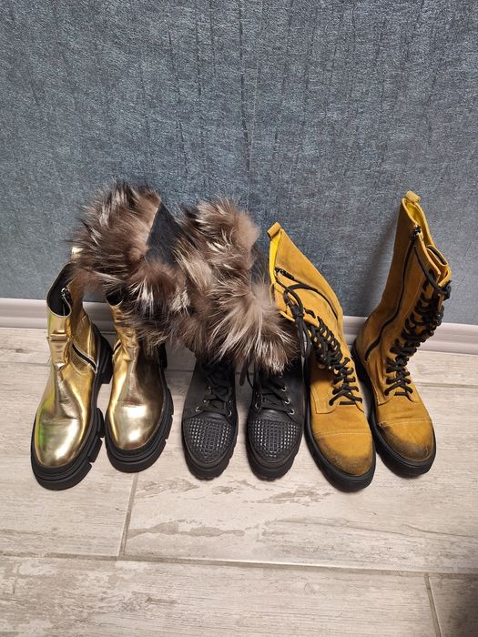 Боти и ботуши ZARA и Daris