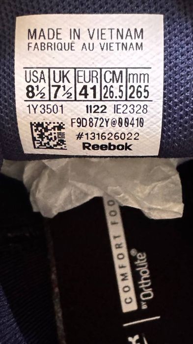 Кроссовки Reebok р 41