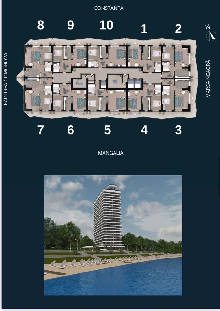 Rate 3 ani | Etaj 16 Olimp Tower | Finalizare 2026