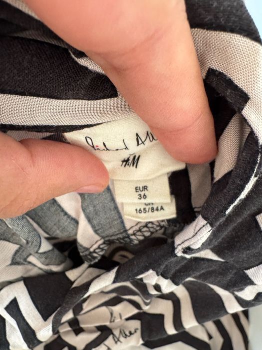 Rochie colaborare Richard Allen X H&M mărimea S