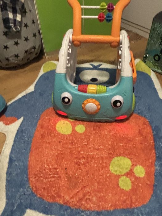 INFANTINO Grow with me проходилка и Fisher Price - Пеещо слонче 3 в1