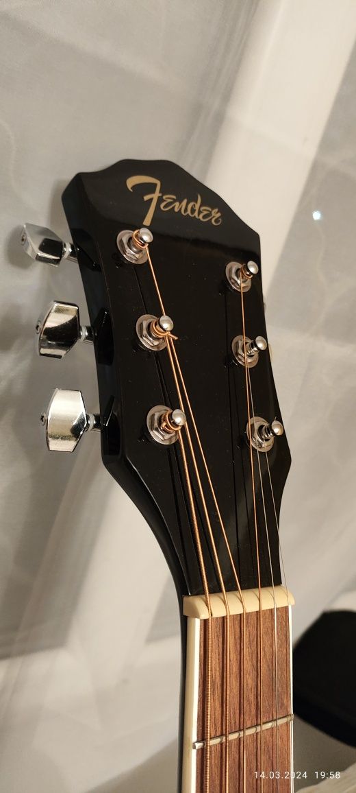 Гитара Fender Black