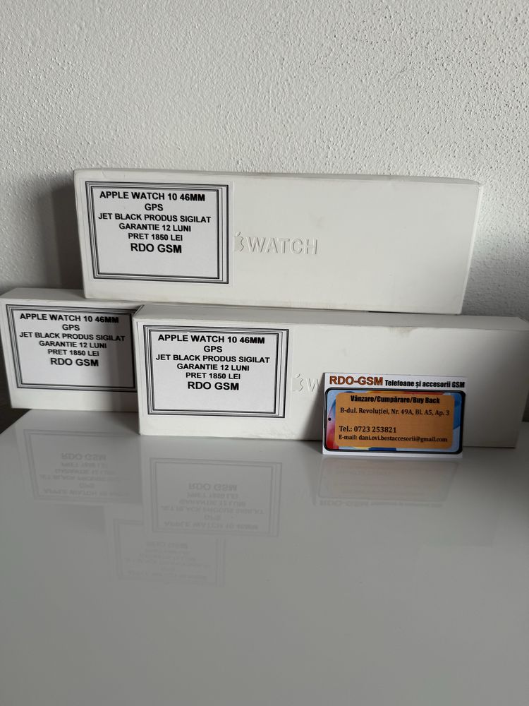 Apple Watch 10 46Mm Sigilat/Garantie 12 Luni