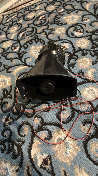 Sirena 100w  ovoz prosta shok yangi salafandan ochilgan 1marta ishlat