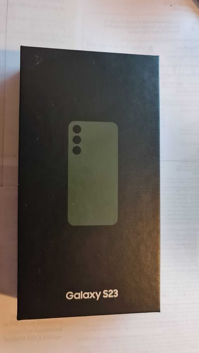 Samsung S23, 256GB, green. Model SM-S911B/DS. Sigilat.