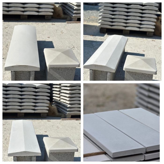 Capace de gard si palarii / spalieri / stalpi de beton